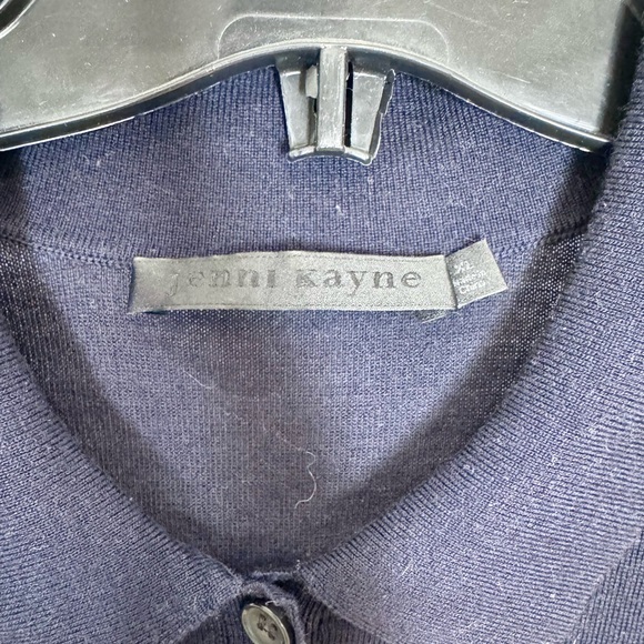 Jenni Kayne ‘Grayson’ Merino Wool Pullover in Dark Navy - Picture 10 of 12